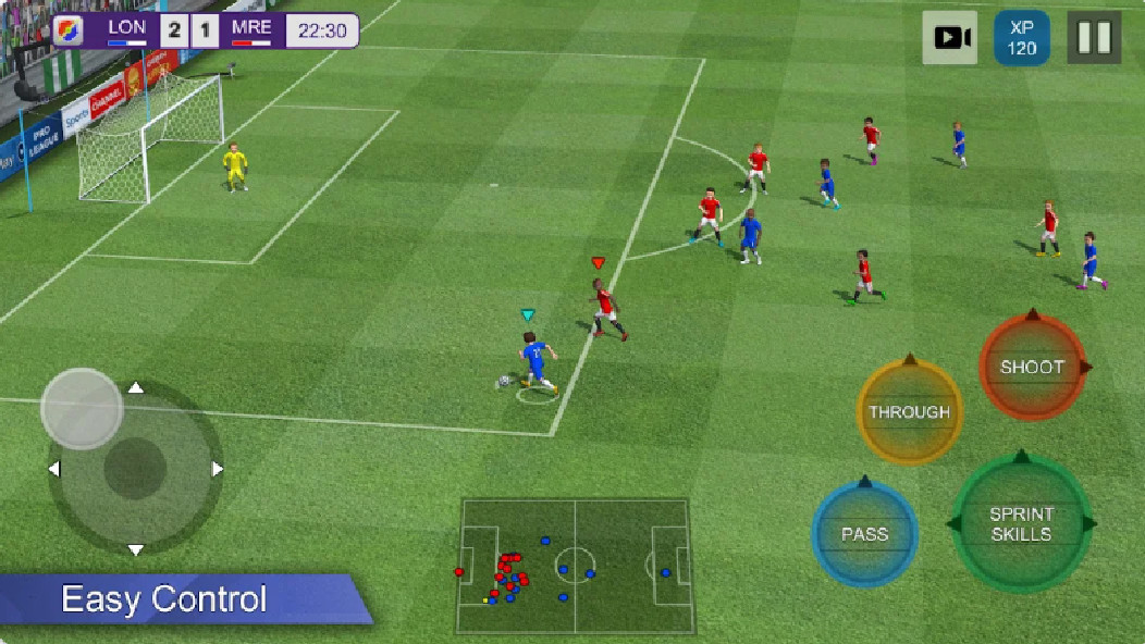 Background Pro League Soccer Mod Apk 