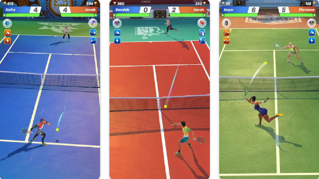 Background Tennis Clash 